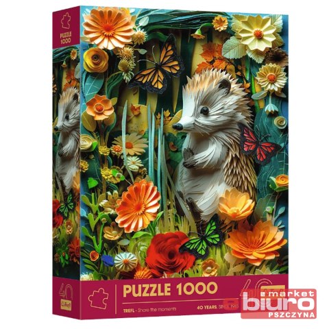PUZZLE 1000 JUBILEUSZ JEŻ TREFL