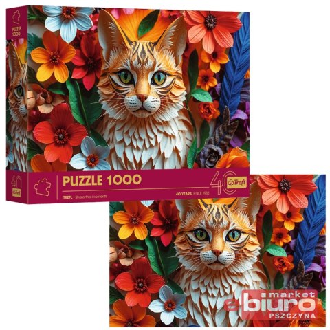 PUZZLE 1000 JUBILEUSZ KOT TREFL
