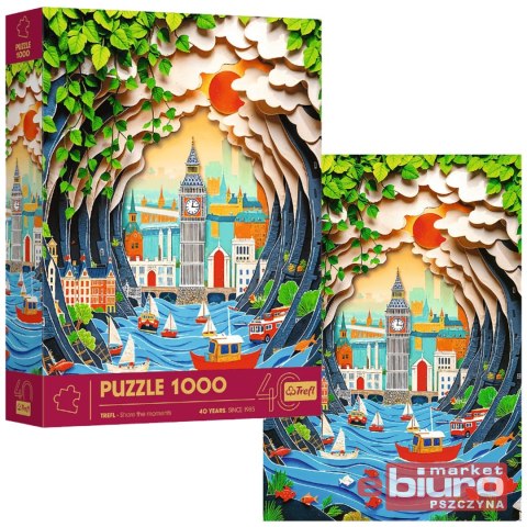 PUZZLE 1000 JUBILEUSZ LONDYN TREFL
