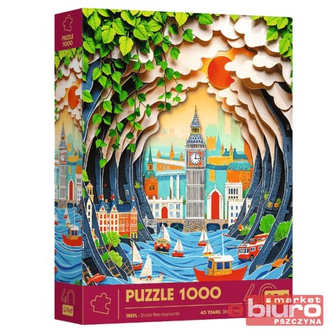 PUZZLE 1000 JUBILEUSZ LONDYN TREFL