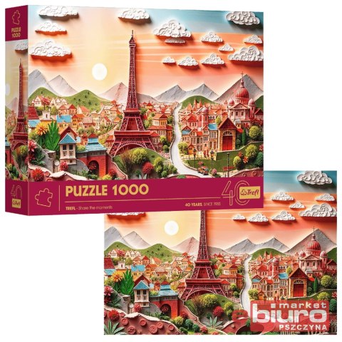 PUZZLE 1000 JUBILEUSZ PARYŻ TREFL