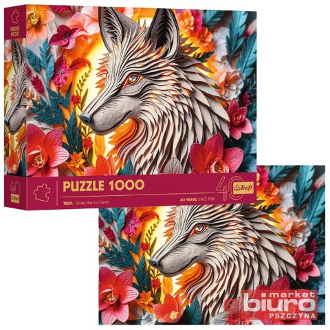 PUZZLE 1000 JUBILEUSZ WILK TREFL