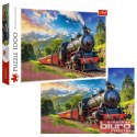 PUZZLE 1000 PODRÓŻ POCIĄGIEM TREFL
