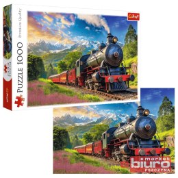PUZZLE 1000 PODRÓŻ POCIĄGIEM TREFL