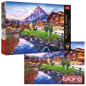 PUZZLE 1000 PREMIUM PLUS ALPEJSKIE MIASTECZKO TREF