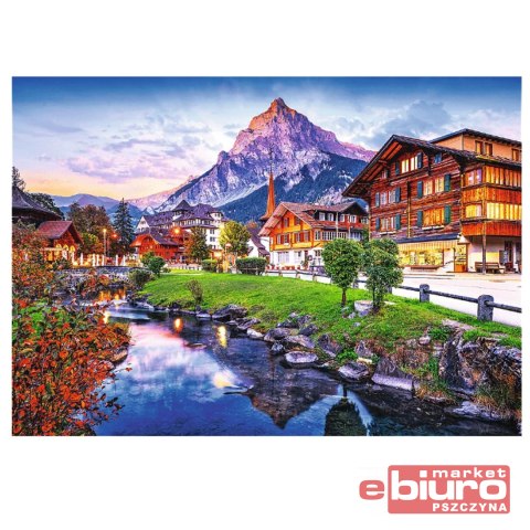 PUZZLE 1000 PREMIUM PLUS ALPEJSKIE MIASTECZKO TREF