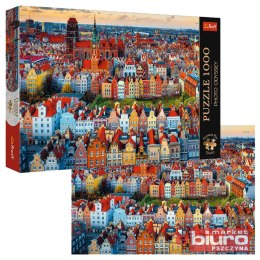 PUZZLE 1000 PREMIUM PLUS WIDOK NA GDAŃSK POLSKA TREFL