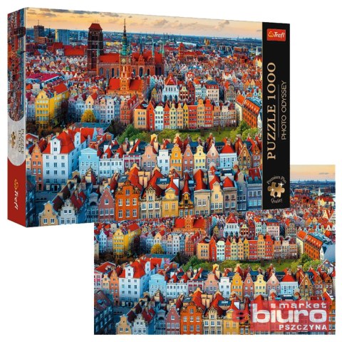PUZZLE 1000 PREMIUM PLUS WIDOK NA GDAŃSK POLSKA TREFL
