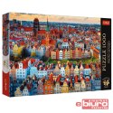 PUZZLE 1000 PREMIUM PLUS WIDOK NA GDAŃSK POLSKA TREFL
