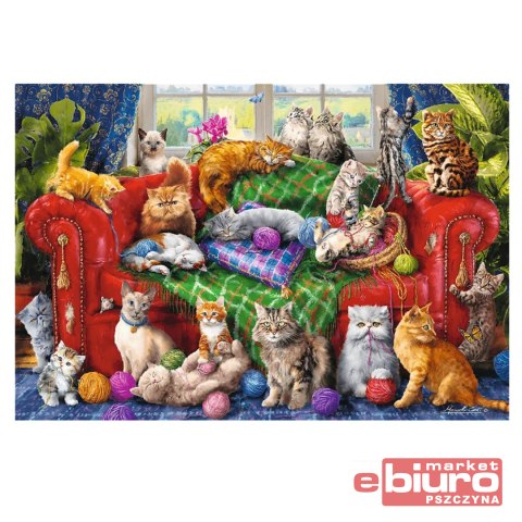 PUZZLE 1500 KOCIAKI NA SOFIE TREFL