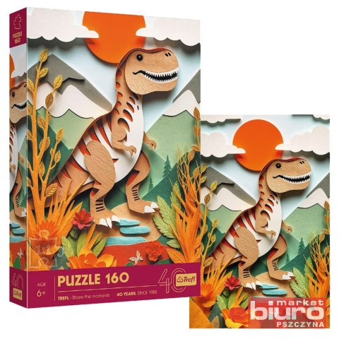 PUZZLE 160 40-LECIE DINOZAUR TREFL