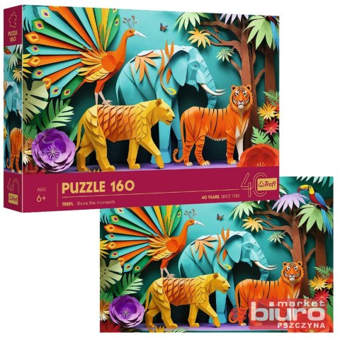 PUZZLE 160 40-LECIE DŻUNGLA TREFL
