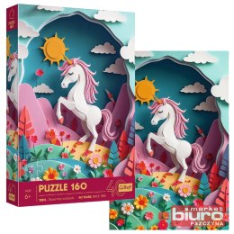 PUZZLE 160 40 LECIE TREFL PAPER ART JEDNOROŻEC