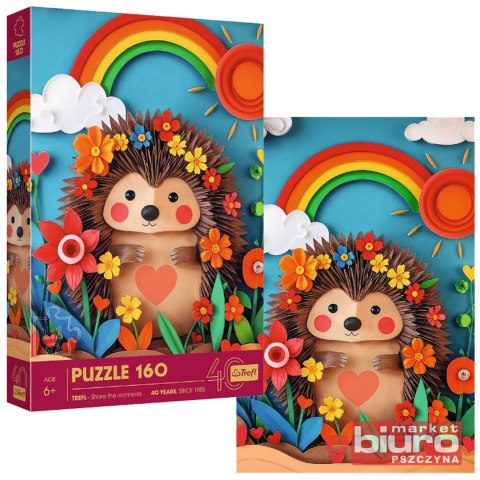 PUZZLE 160 40 LECIE TREFL PAPER ART JEŻYK 40046