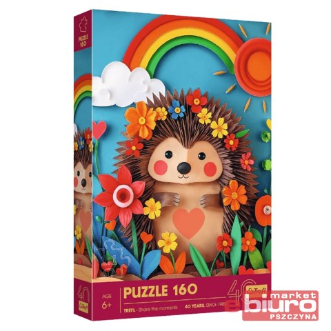 PUZZLE 160 40 LECIE TREFL PAPER ART JEŻYK 40046