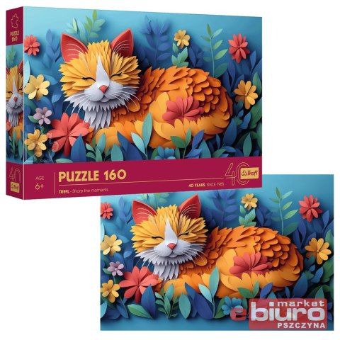 PUZZLE 160 40 LECIE TREFL PAPER ART KOTEK 40049