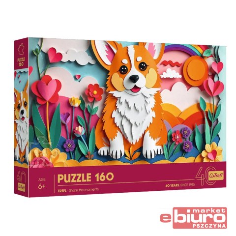 PUZZLE 160 40 LECIE TREFL PAPER ART PIESEK 40050