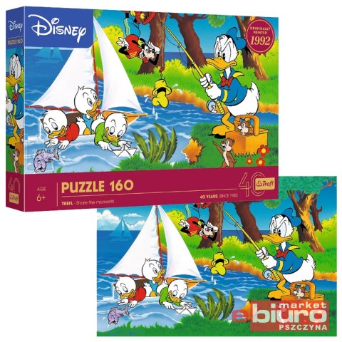 PUZZLE 160 40 LECIE TREFL PRZYGODA NAD JEZIOREM