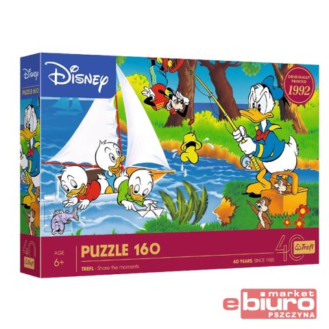 PUZZLE 160 40 LECIE TREFL PRZYGODA NAD JEZIOREM