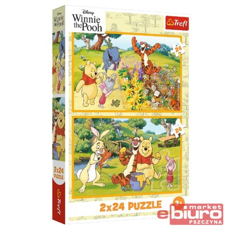 PUZZLE 2X24 DZIEŃ W OGRODZIE TREFL