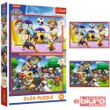 PUZZLE 2X24 PSI DZIEŃ ZABAW PSI PATROL TREFL