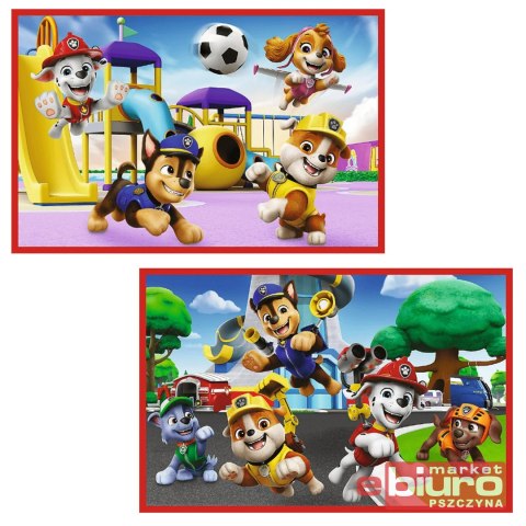 PUZZLE 2X24 PSI DZIEŃ ZABAW PSI PATROL TREFL