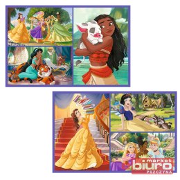 PUZZLE 2X70 BAJKOWE DNI DISNEY PRINCESS TREFL