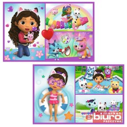 PUZZLE 2X70 BAW SIĘ Z GABBY TREFL