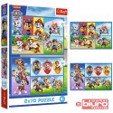 PUZZLE 2X70 PSI PATROL RZĄDZI TREFL
