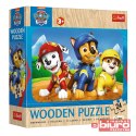 PUZZLE 24 DREWNIANE KONTUROWE UROCZA PSIA EKIPA