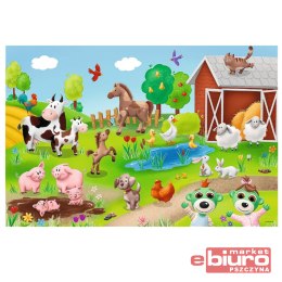 PUZZLE 24 MAXI BOBASKI I ZWIERZĘTA TREFL