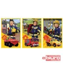 PUZZLE 3X50 EKIPA Z REMIZY STRAŻAK SAM TREFL