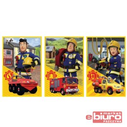 PUZZLE 3X50 EKIPA Z REMIZY STRAŻAK SAM TREFL
