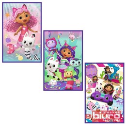 PUZZLE 3X80 KOLOROWE DNI GABBY TREFL