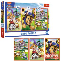 PUZZLE 3X80 PSIA ZGRAJA TREFL