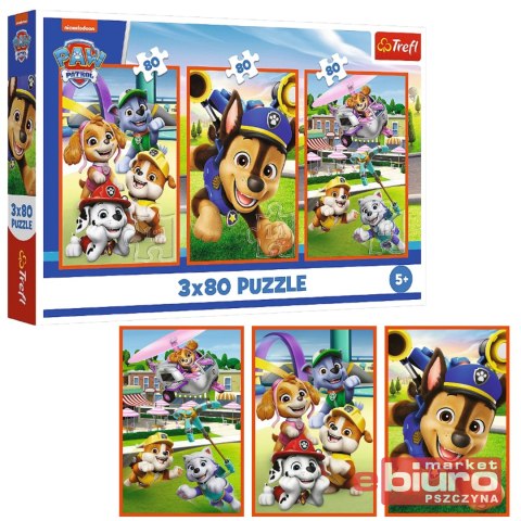 PUZZLE 3X80 PSIA ZGRAJA TREFL