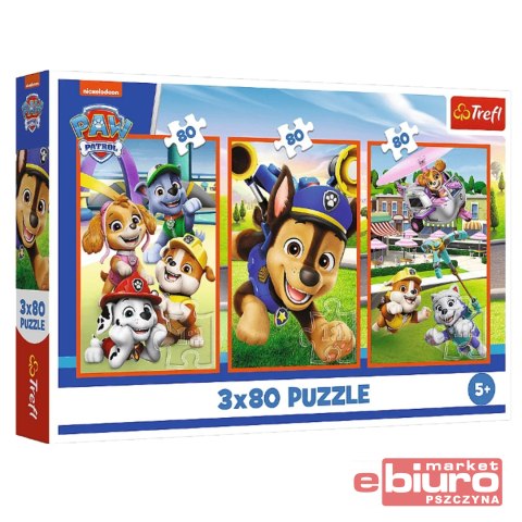 PUZZLE 3X80 PSIA ZGRAJA TREFL