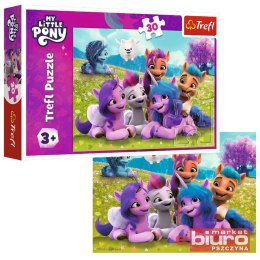 PUZZLE 30 PRZYJACIELSKIE KONIKI PONY 18299 TREFL