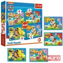 PUZZLE 4W1 BIEGNĄCE PIESKI 34628 TREFL