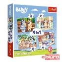 PUZZLE 4W1 BLUEY I JEGO ŚWIAT 34637 TREFL