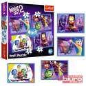 PUZZLE 4W1 EMOCJE RZĄDZĄ 34652 TREFL