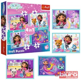 PUZZLE 4W1 GABBY'S GREAT ADVENTURE 34670 TREFL
