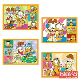 PUZZLE 4W1 GARFIELD KOCHA LAZANIĘ 34673 TREFL