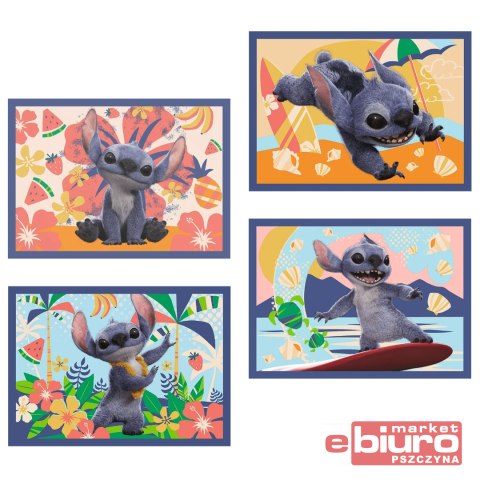 PUZZLE 4W1 WAKACJE NA HAWAJACH 346664 TREFL