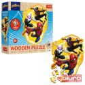 PUZZLE 50 DREWNIANE KONTUR SPIDER-MAN GOTOWY W AKC
