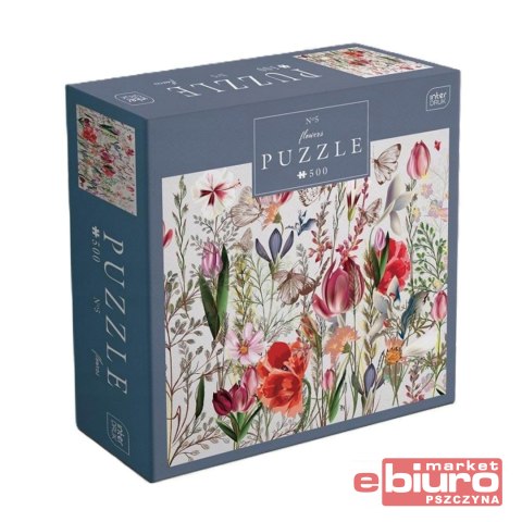 PUZZLE 500 FLOWERS 5 INTERDRUK