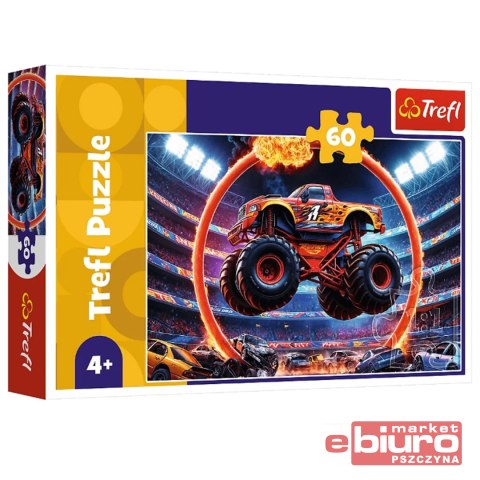 PUZZLE 60 MONSTER TRUCK 17404 TREFL