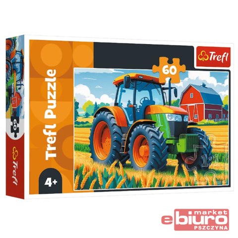 PUZZLE 60 POJAZD ROLNIKA 16492 TREFL