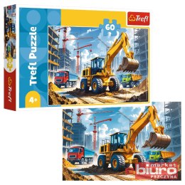 PUZZLE 60 TRAKTOR KOPARKO ŁADOWARKA 17406 TREFL