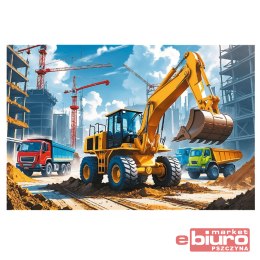 PUZZLE 60 TRAKTOR KOPARKO ŁADOWARKA 17406 TREFL